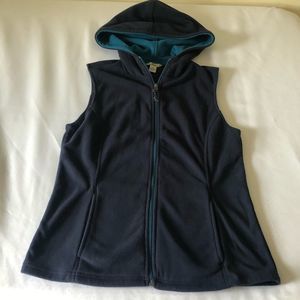 Navy Blue fleece vest